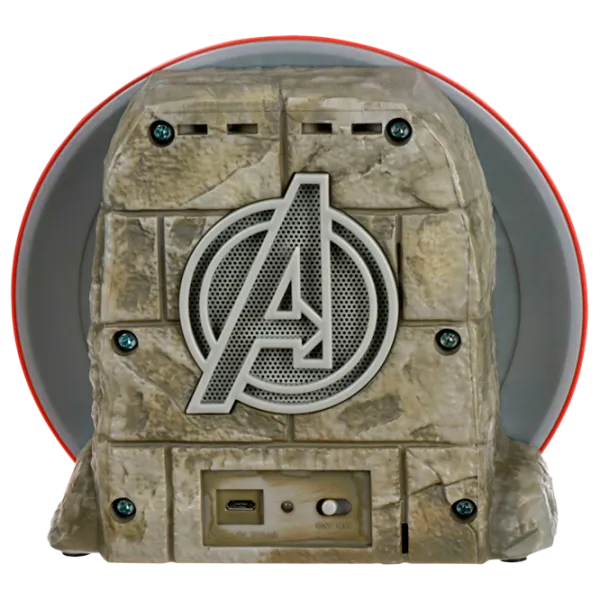 Boxă portabilă eKids/ iHome Marvel Captain America Shield Red photo 5