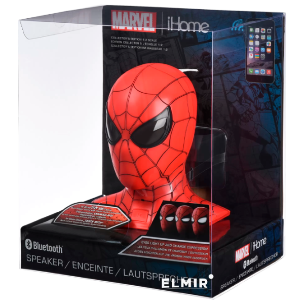 Boxă portabilă eKids/ iHome MARVEL Spider-Man 50 W/ Red photo 6 Boxă portabilă eKids/ iHome MARVEL Spider-Man 50 W/ Red photo 6