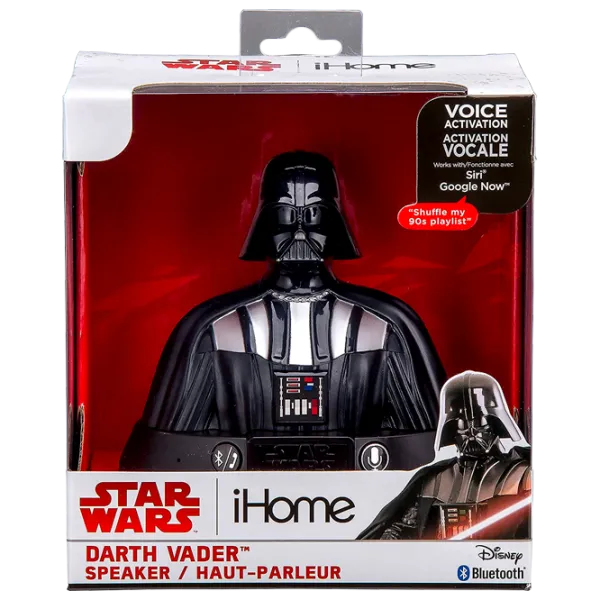 Boxă portabilă eKids iHome Star Wars, Darth Vader Black photo 4 Boxă portabilă eKids iHome Star Wars, Darth Vader Black photo 4