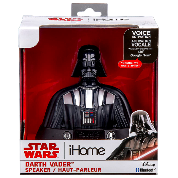 Boxă portabilă eKids iHome Star Wars, Darth Vader Black photo 4 Boxă portabilă eKids iHome Star Wars, Darth Vader Black photo 4