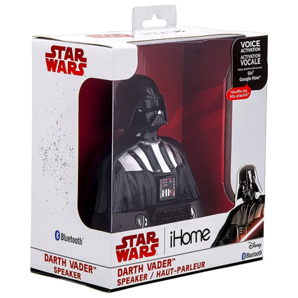 Boxă portabilă eKids iHome Star Wars, Darth Vader Black photo 5 Boxă portabilă eKids iHome Star Wars, Darth Vader Black photo 5