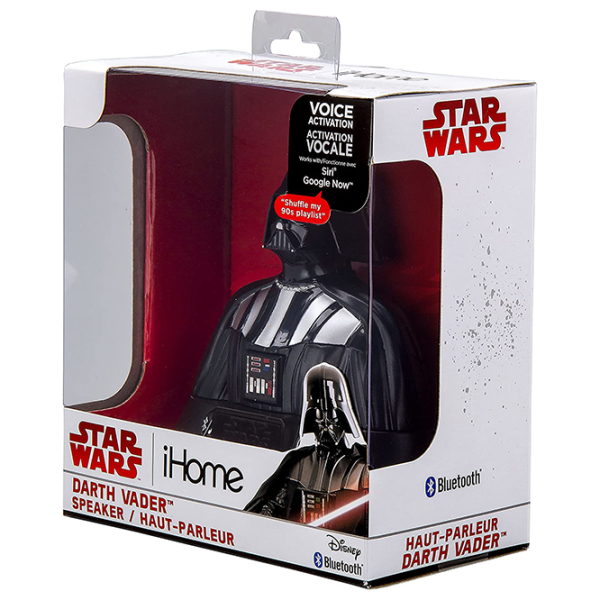 Boxă portabilă eKids iHome Star Wars, Darth Vader Black photo 6 Boxă portabilă eKids iHome Star Wars, Darth Vader Black photo 6