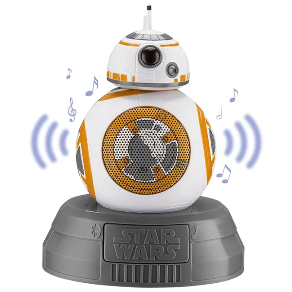 Boxă portabilă eKids iHome Star Wars BB-8 Droid / White photo 3 Boxă portabilă eKids iHome Star Wars BB-8 Droid / White photo 3