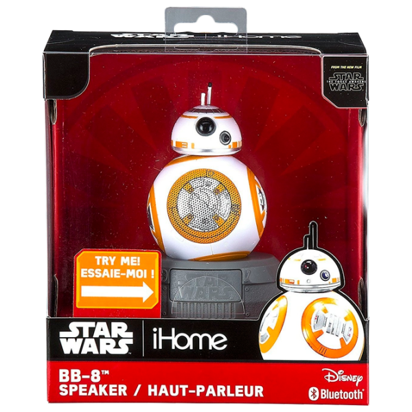 Boxă portabilă eKids iHome Star Wars BB-8 Droid / White photo 4 Boxă portabilă eKids iHome Star Wars BB-8 Droid / White photo 4