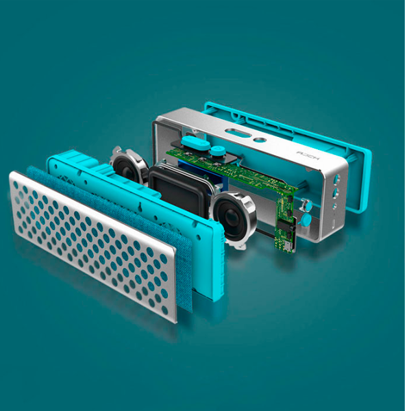 Boxă portabilă Rock Mubox 10 W/ Blue photo 7 Boxă portabilă Rock Mubox 10 W/ Blue photo 7