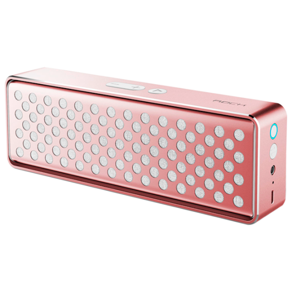Портативная колонка Rock Mubox 10 Вт/ Розовое Золото photo 2 Портативная колонка Rock Mubox 10 Вт/ Розовое Золото photo 2