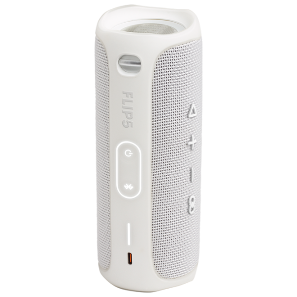 Портативная колонка JBL Flip 5 20 Вт/ Белый photo 4 Портативная колонка JBL Flip 5 20 Вт/ Белый photo 4