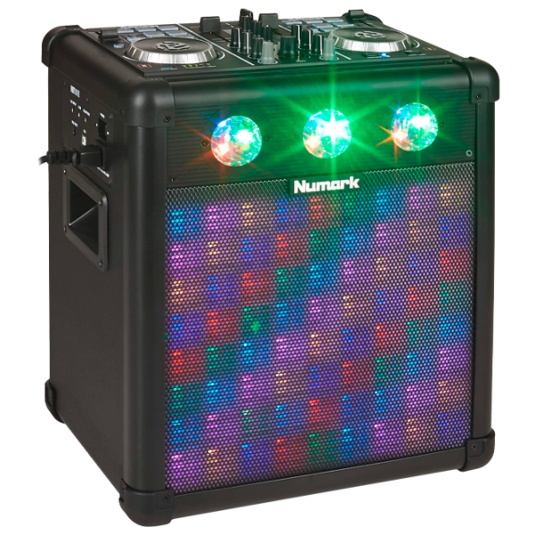 Boxă pentru Party Numark Party Mix Pro + DJ Lava HP 550 80 W/ Black photo 2