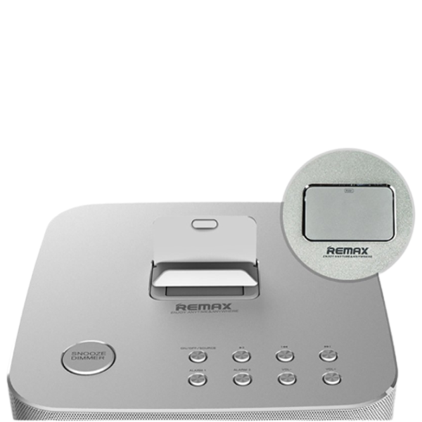 Портативная колонка Remax RB-H3C 10 Вт/ Серебряный photo 5 Портативная колонка Remax RB-H3C 10 Вт/ Серебряный photo 5