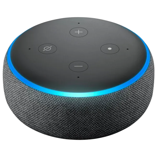 Портативная колонка Amazon Echo Dot cu Alexa (3nd Gen) Черный photo 2