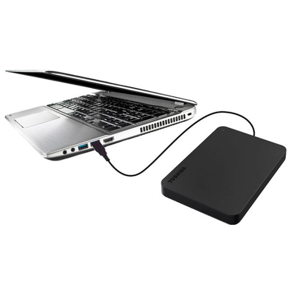 Внешний накопитель HDD Toshiba Canvio Basics 1 ТБ HDTB410EK3ABH/ Черный photo 6