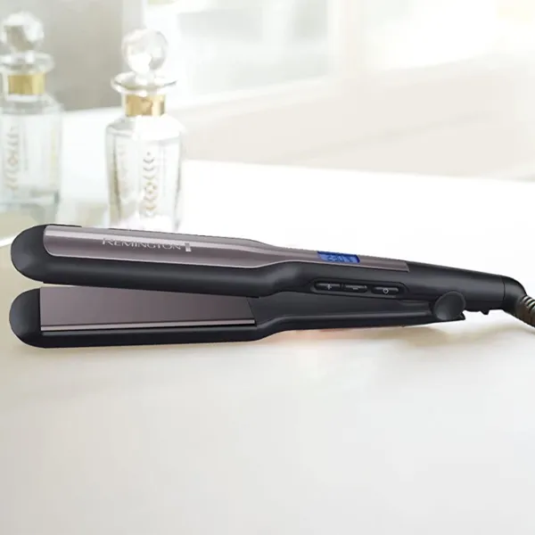 Placă de îndreptat părul Remington S5525 67 W/ Pink Black photo 3