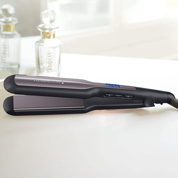 Placă de îndreptat părul Remington S5525 67 W/ Pink Black photo 3