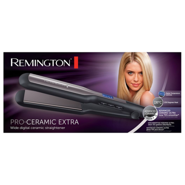 Placă de îndreptat părul Remington S5525 67 W/ Pink Black photo 4