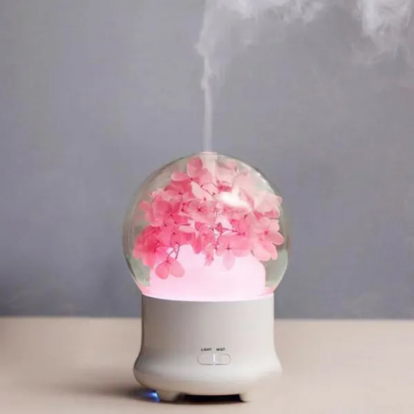 Umidificator de aer Remax Aroma Lamp RT-A700 Cu ultrasunet/ Pink photo 2