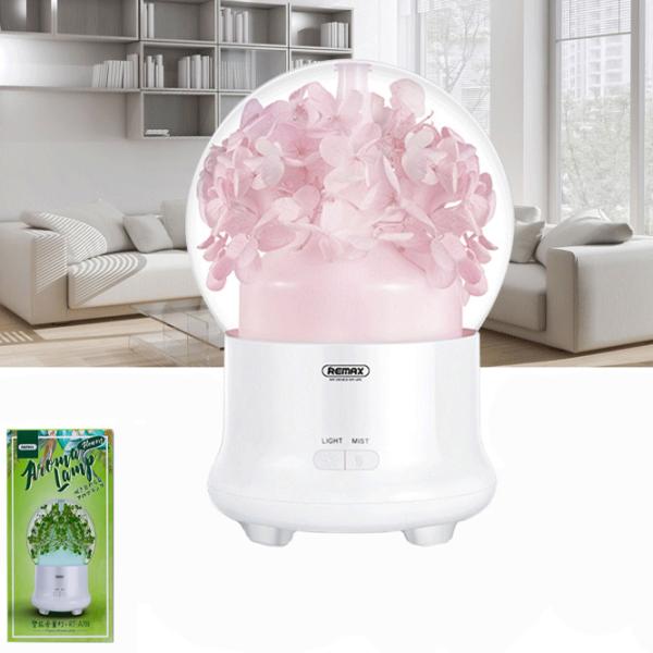 Umidificator de aer Remax Aroma Lamp RT-A700 Cu ultrasunet/ Pink photo 5