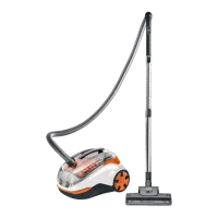 Aspirator clasic THOMAS DRY & AQUA-BOX CAT & DOG 1700 W/ Orange Gray photo 3