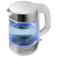 Электрочайник Gorenje Kettle K17GWE 1.7л / Скрытый / Белый photo 2