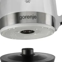 Электрочайник Gorenje K17GLBW 1.7л / Скрытый / Белый photo 5