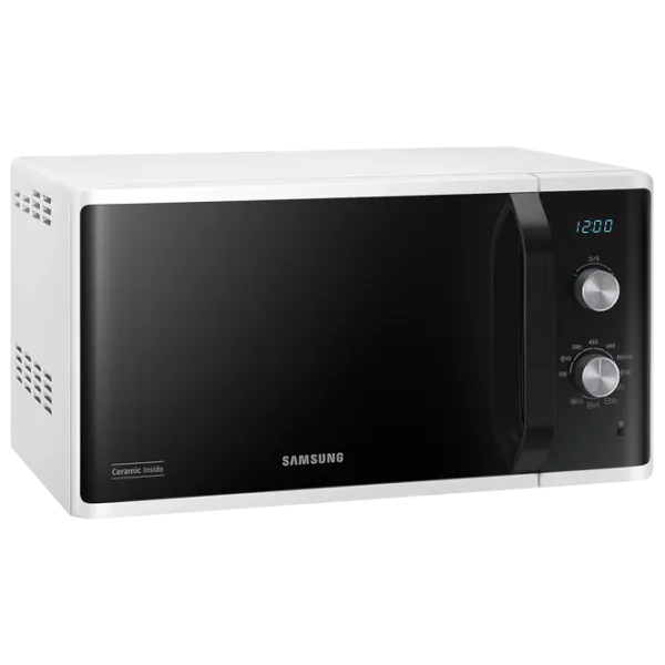 Cuptor cu microunde Samsung MG23K3614AW/ BW Standart/ 800 W/ White photo 2 Cuptor cu microunde Samsung MG23K3614AW/ BW Standart/ 800 W/ White photo 2
