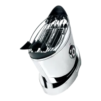 Toster Bugatti 13-VOLO024A Mecanico-electronic/ 930 W/ Inox Silver photo 2
