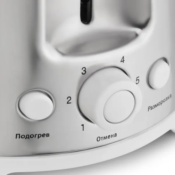Тостер Vitek VT-1582 W Механическое/ 750 Вт/ Белый photo 4