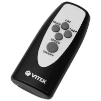 Ventilator Vitek VT-1948 60 W / Axial / Black photo 5