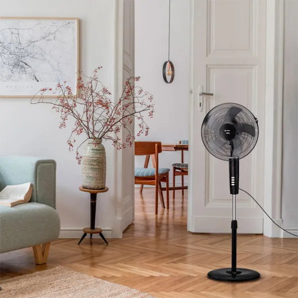 Ventilator Vitek VT-1928 55 W / Axial / Black photo 7