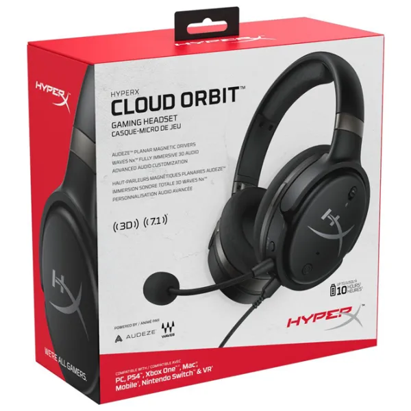 Наушники HyperX Cloud Orbit Черный Проводная/ Игровой photo 8
