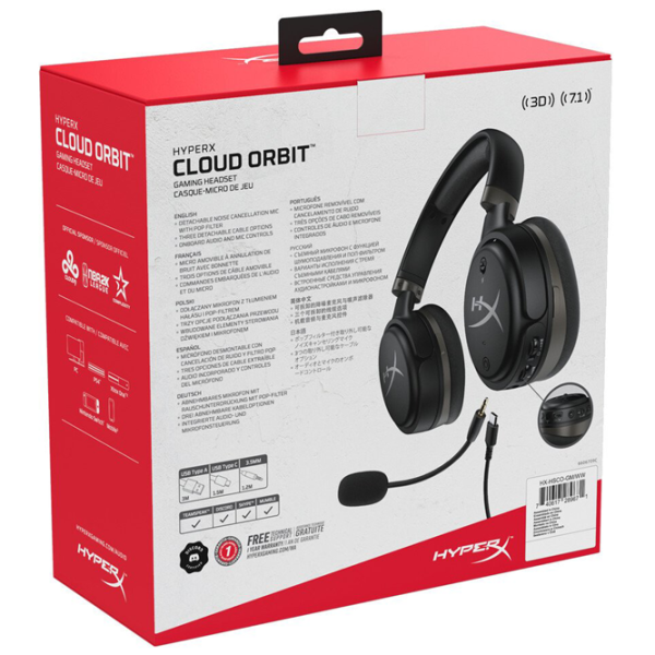 Наушники HyperX Cloud Orbit Черный Проводная/ Игровой photo 9