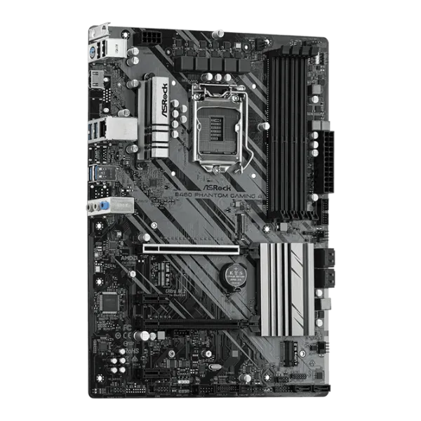 Placă de bază ASRock B460 PHANTOM GAMING 4 Gaming/ ATX/ Intel B460 photo 2
