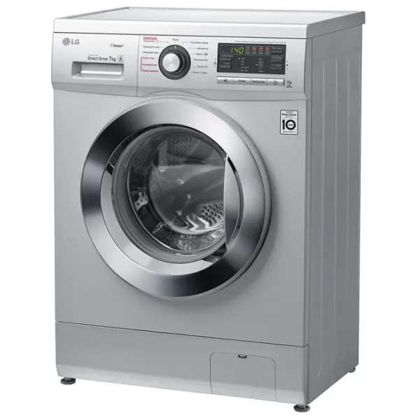 Стиральная машина LG F12M7HDS4 Direct Drive/Steam/6 Motion DD/7 кг/Серебряный photo 3 Стиральная машина LG F12M7HDS4 Direct Drive/Steam/6 Motion DD/7 кг/Серебряный photo 3