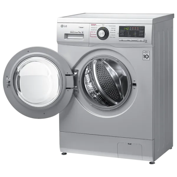 Стиральная машина LG F12M7HDS4 Direct Drive/Steam/6 Motion DD/7 кг/Серебряный photo 7 Стиральная машина LG F12M7HDS4 Direct Drive/Steam/6 Motion DD/7 кг/Серебряный photo 7