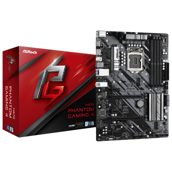 Материнская плата ASRock H470 PHANTOM GAMING 4 ATX/ Intel H470 photo 5