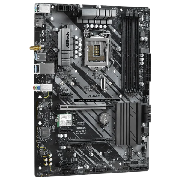 Placă de bază ASRock Z490 PHANTOM GAMING 4/ AC ATX/ Intel Z490 photo 3
