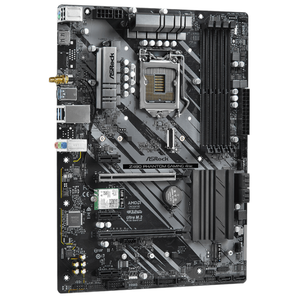 Placă de bază ASRock Z490 PHANTOM GAMING 4/ AC ATX/ Intel Z490 photo 3