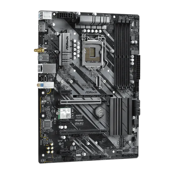 Placă de bază ASRock Z490 PHANTOM GAMING 4/ AC ATX/ Intel Z490 photo 4