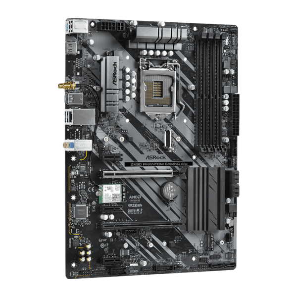 Placă de bază ASRock Z490 PHANTOM GAMING 4/ AC ATX/ Intel Z490 photo 4
