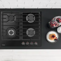 Plită încorporabilă pe gaz Hansa BHKS611301 Black photo 5