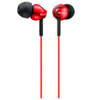 Наушники Sony MDR-EX110AP Черный Красный Проводная/ Персональный photo 2