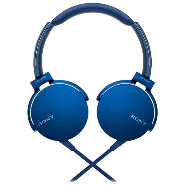 Căști Sony MDR-XB550AP Blue Cu fir/ Personal photo 3 Căști Sony MDR-XB550AP Blue Cu fir/ Personal photo 3