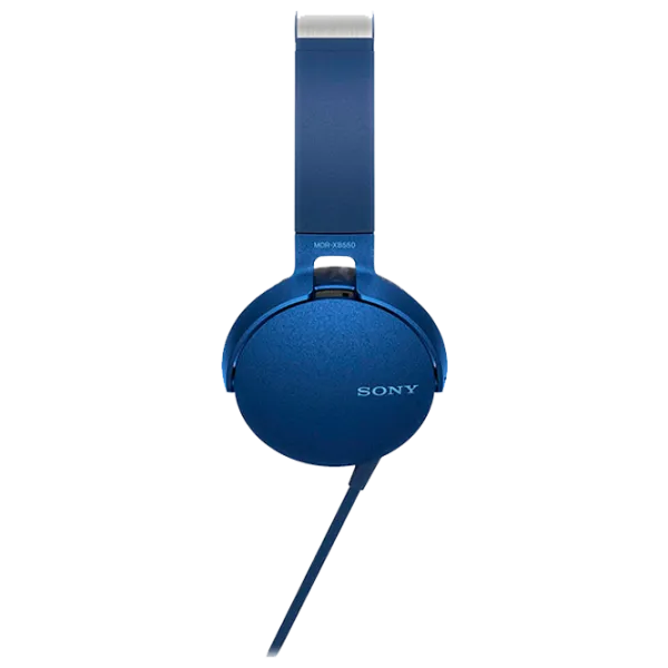 Căști Sony MDR-XB550AP Blue Cu fir/ Personal photo 4 Căști Sony MDR-XB550AP Blue Cu fir/ Personal photo 4