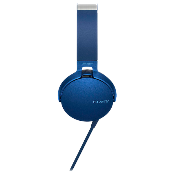 Căști Sony MDR-XB550AP Blue Cu fir/ Personal photo 4 Căști Sony MDR-XB550AP Blue Cu fir/ Personal photo 4