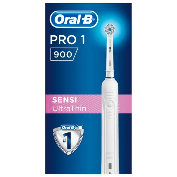 Зубная электрощетка Braun PRO 900 Sensitive 3D/ Белый photo 3 Зубная электрощетка Braun PRO 900 Sensitive 3D/ Белый photo 3