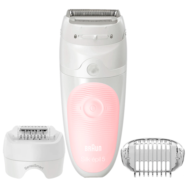 Epilator Braun SES5620 Uscată/ Umedă/ Pink White photo 2