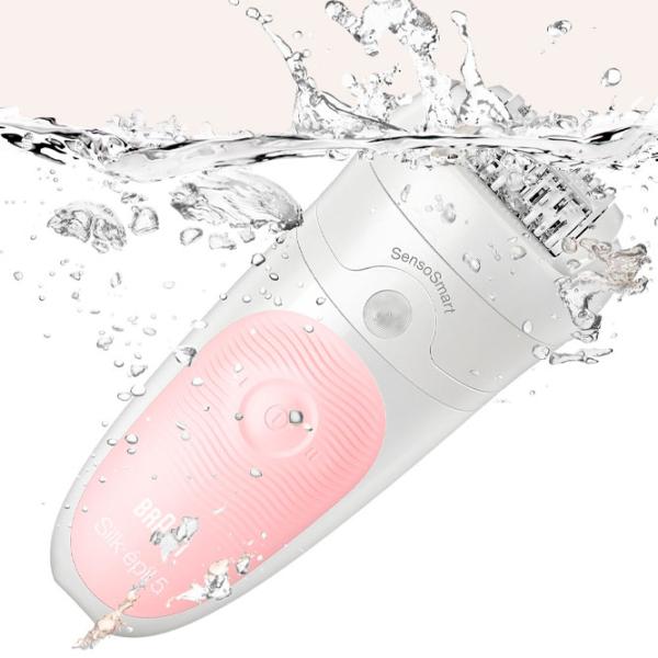 Epilator Braun SES5620 Uscată/ Umedă/ Pink White photo 7