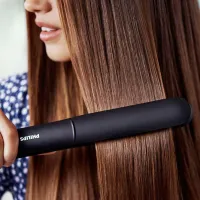 Placă de îndreptat părul Philips BHS378/ 00 50 W/ Pink Black photo 7