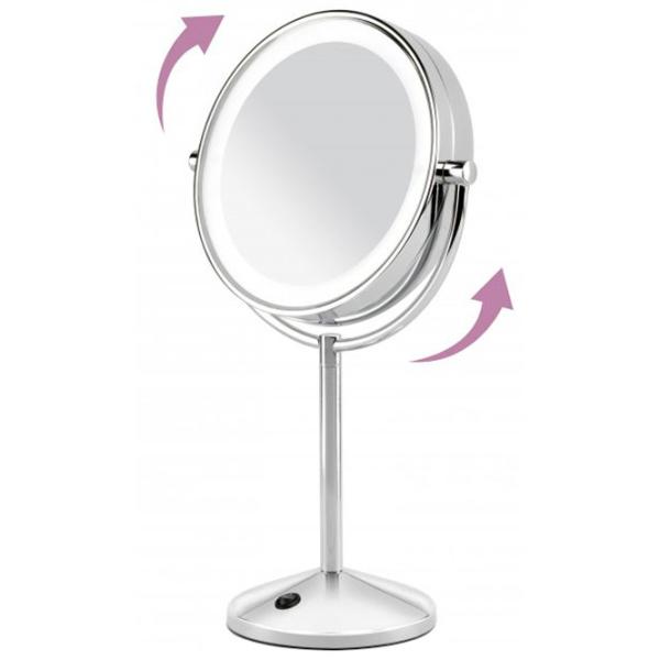 Oglindă Babyliss 9436Е Bilaterală/ Silver photo 3