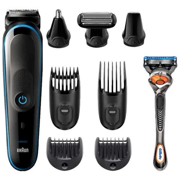 Trimmer facial Braun MGK5280 Black photo 2