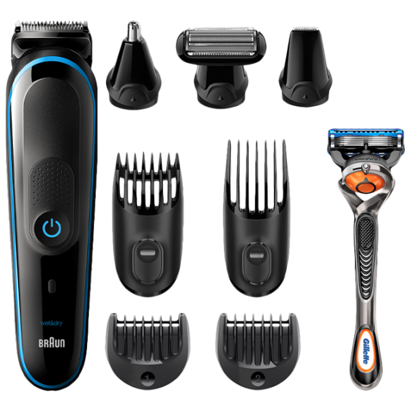 Trimmer facial Braun MGK5280 Black photo 2
